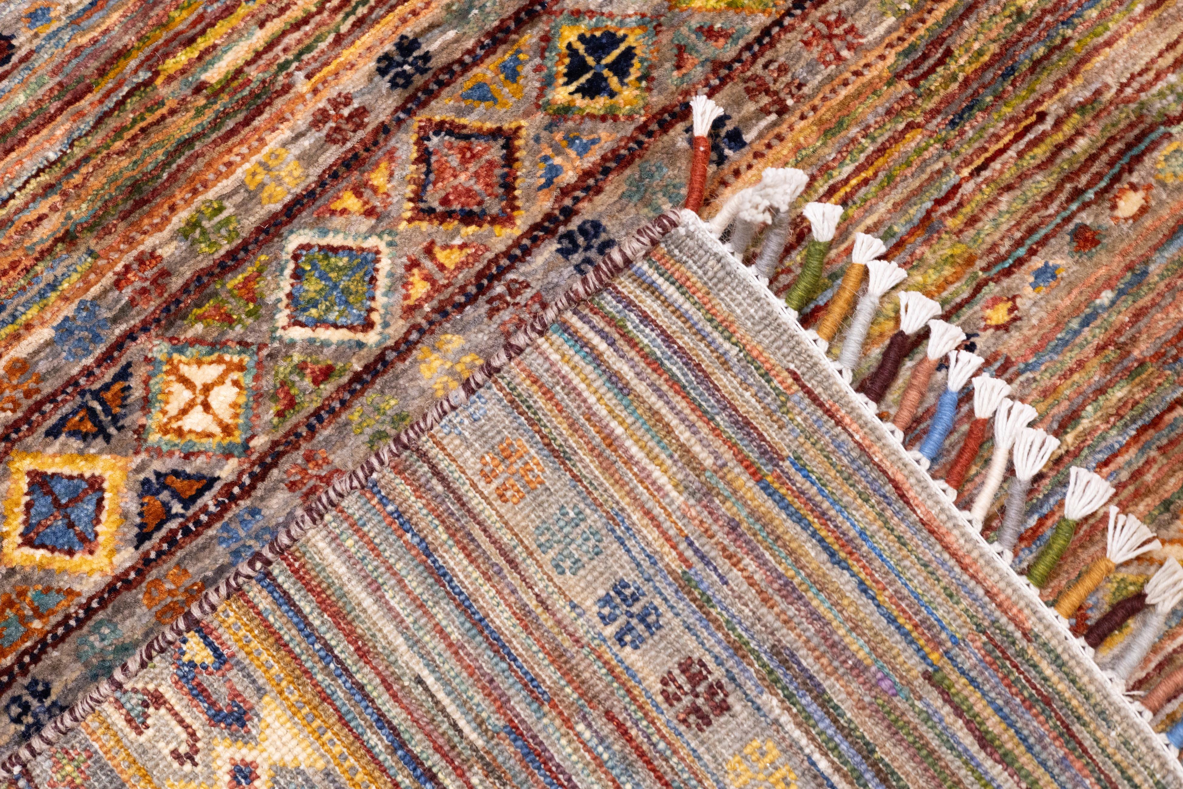 Gabbeh Teppich 6'9'' x 9'9'' im Angebot 5