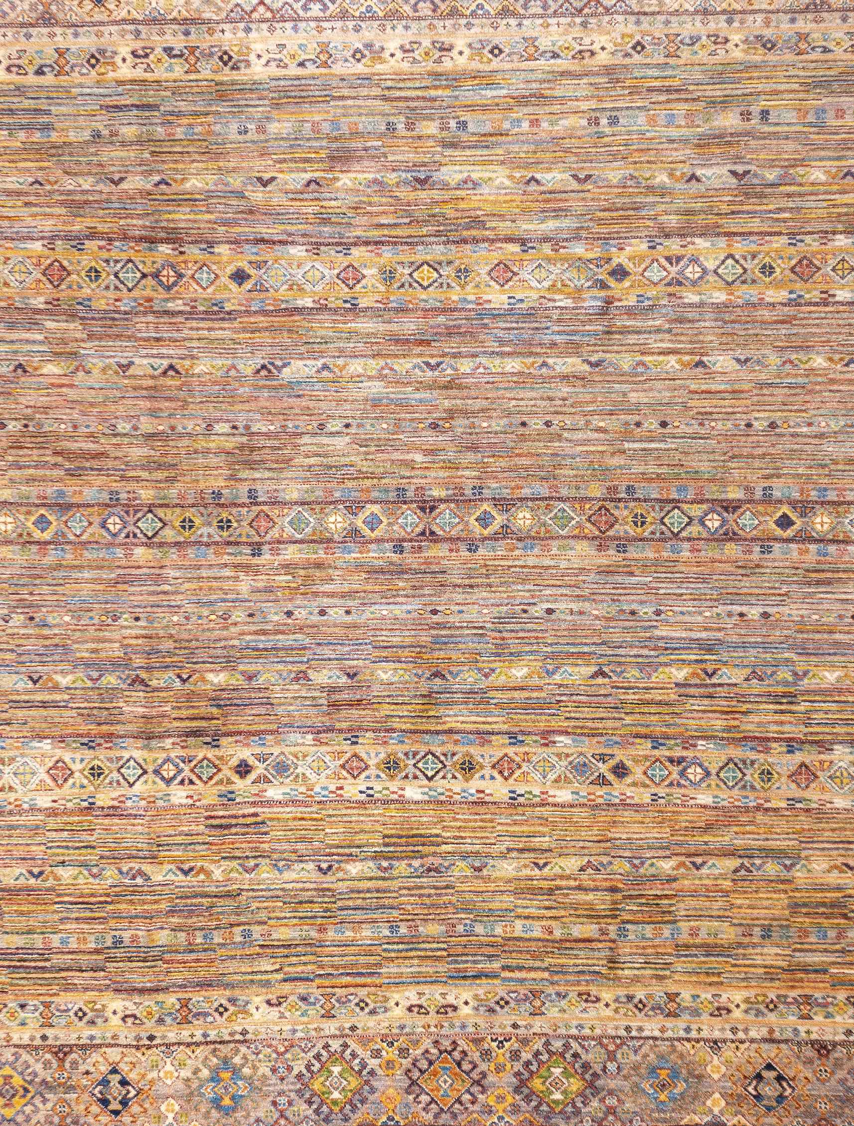 Gabbeh Teppich 6'9'' x 9'9'' (Persisch) im Angebot