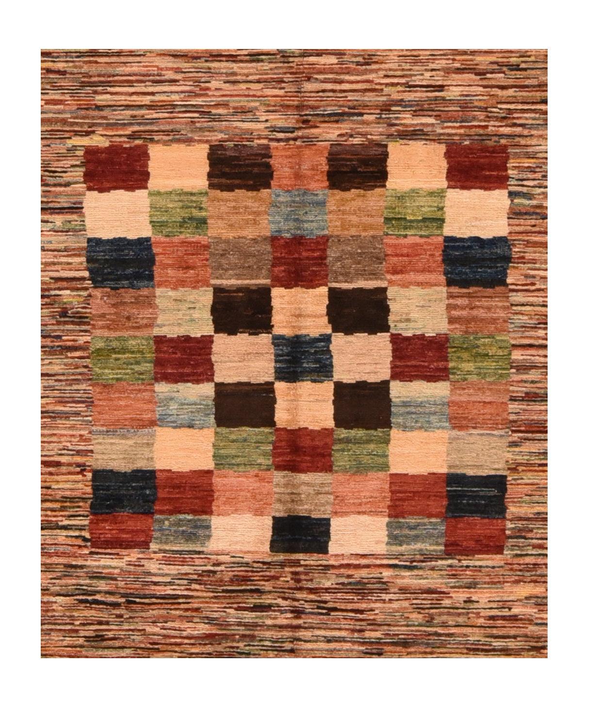 Gabbeh Teppich 7'7'' x 10'8'' im Zustand „Neu“ im Angebot in New York, NY