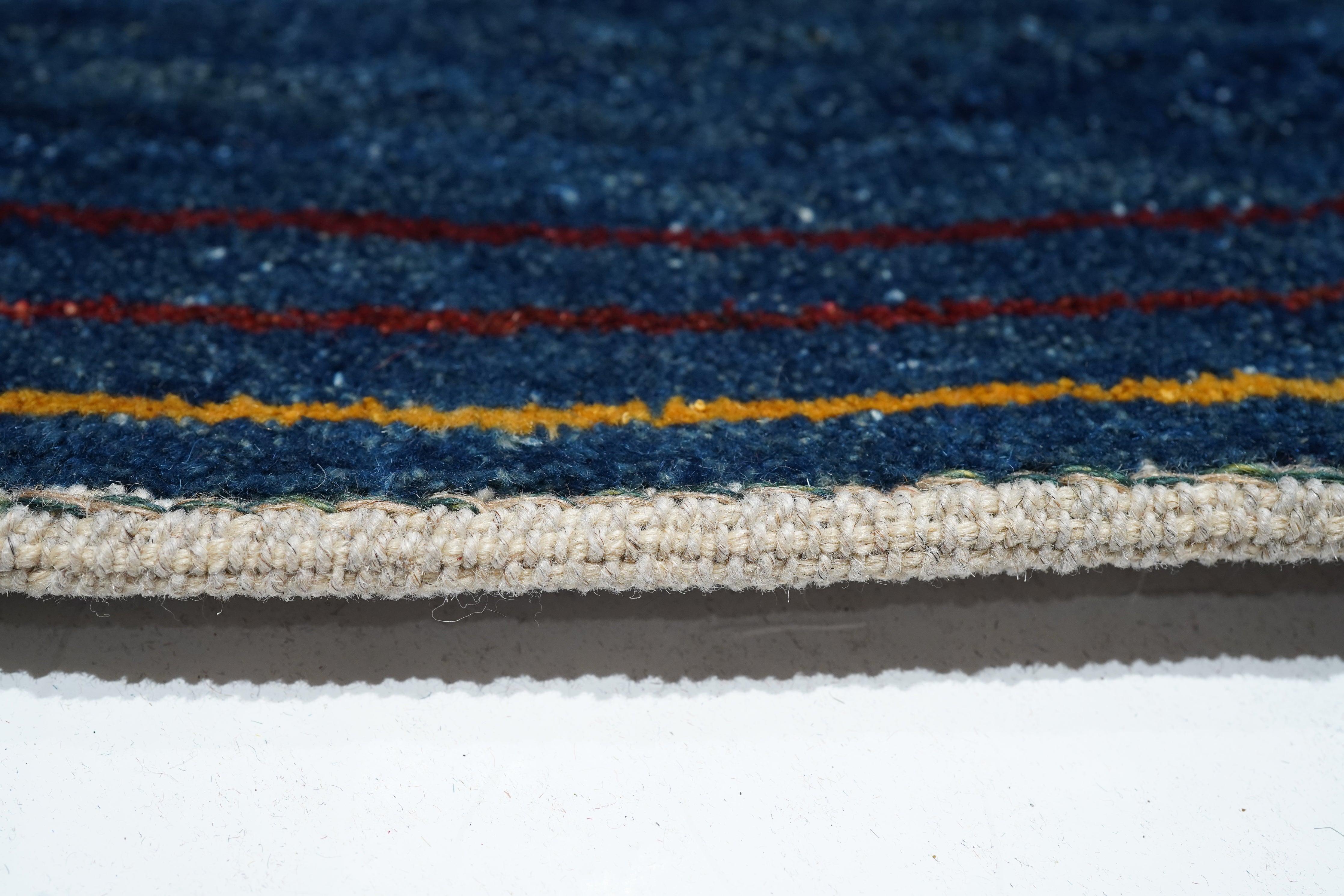 Gabbeh Teppich 8'2'' x 10'10'' (Wolle) im Angebot