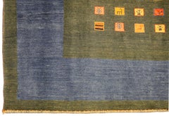Gabbeh Rug Minimalist Design (5' 2" x 6' 2")