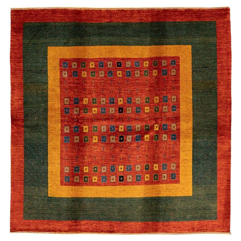 Gabbeh Rug Minimalist Design For Sale at 1stDibs