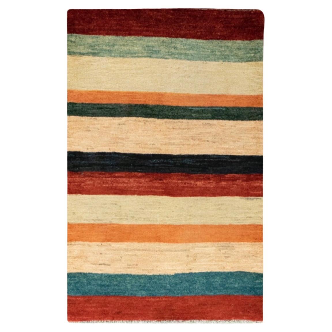 Gabbeh Rug Multicolored For Sale at 1stDibs