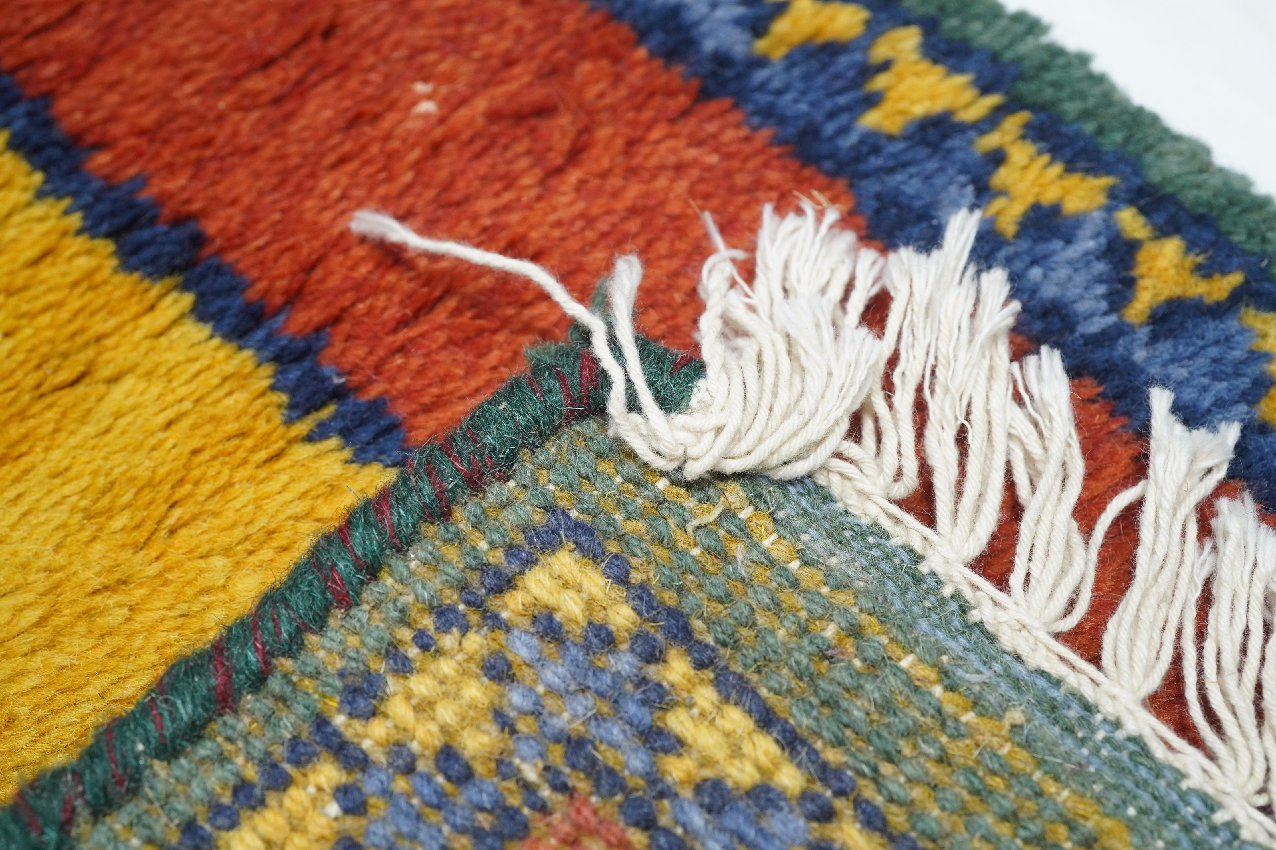 Lana Runner Gabbeh 2'5'' x 9'0'' in vendita