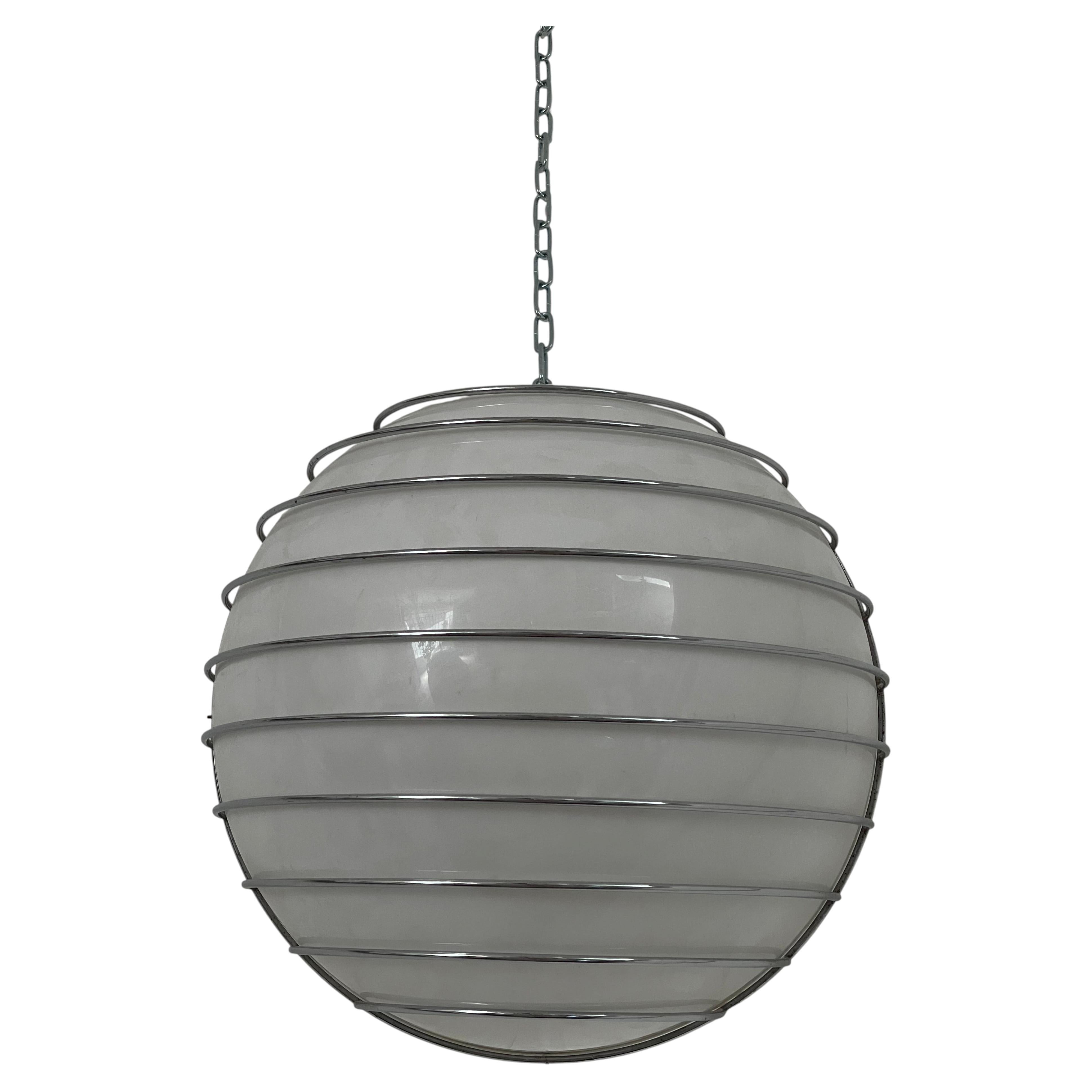 Gabbia sculptural lamp by Adalberto dal Lago for Esperia