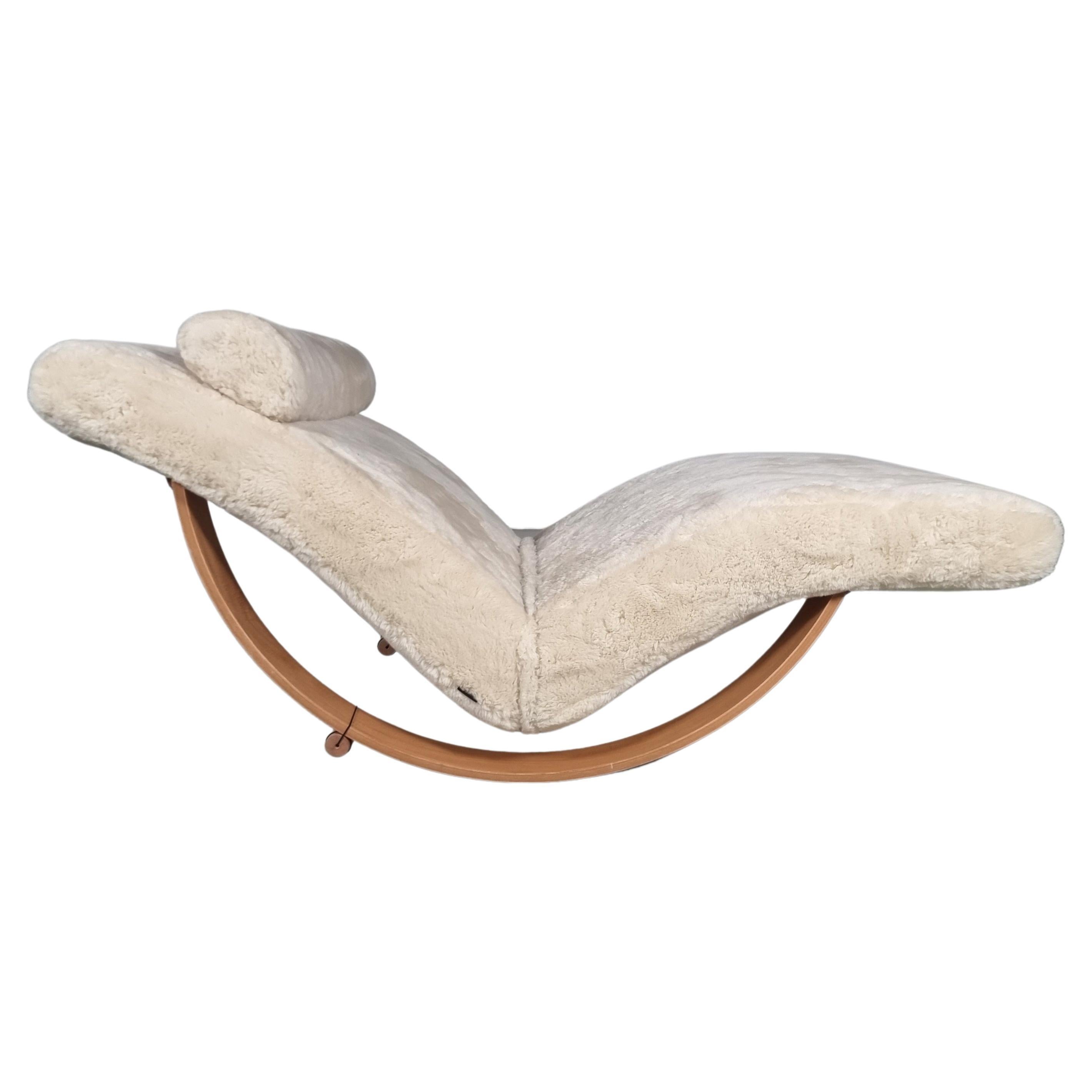 Gabbiano Rocking Chaise Lounge by Giovanetti For Sale