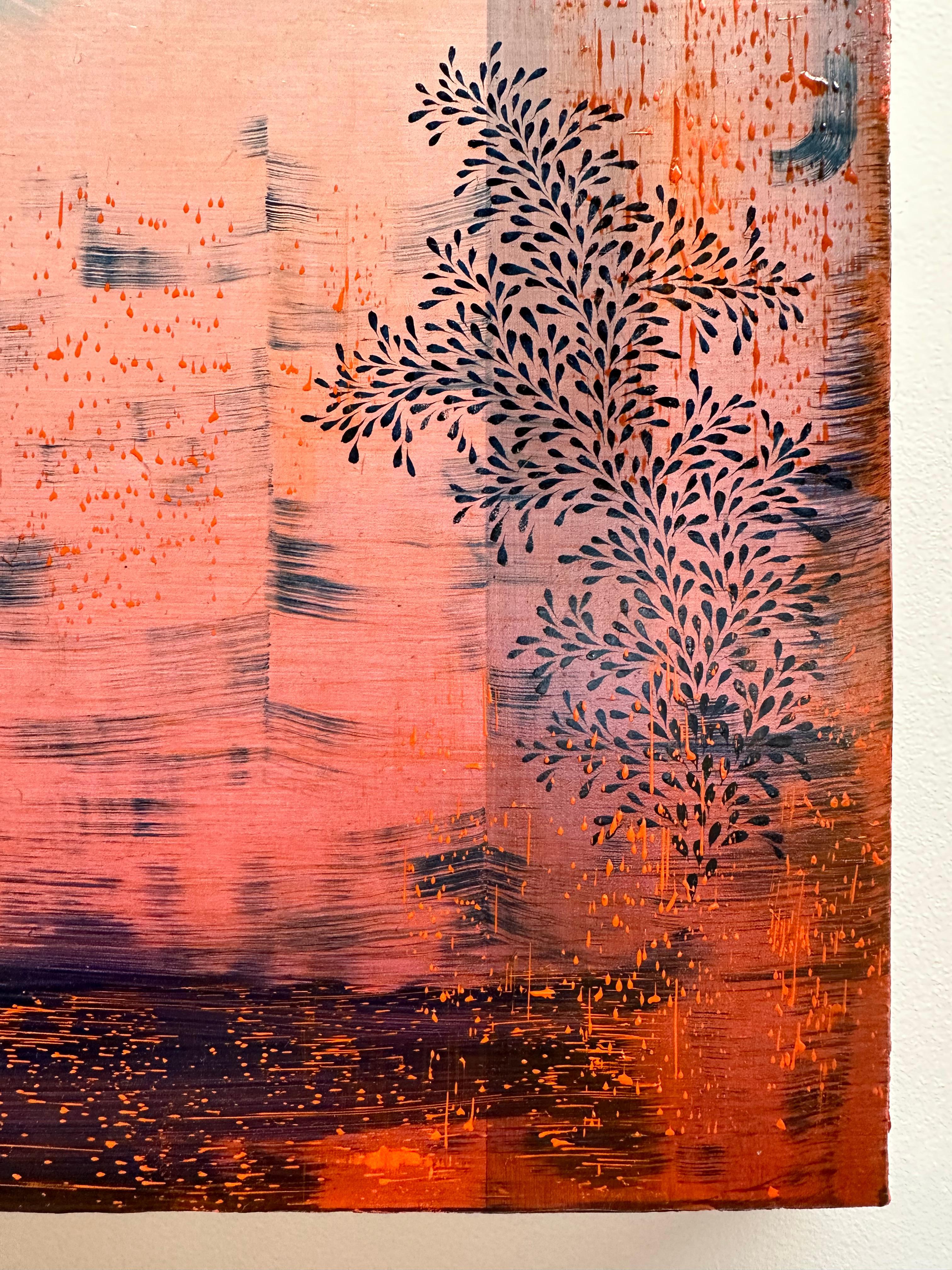 Petardo, Rosa Pálido, Rojo Claro, Amarillo, Naranja, Azul Patrones Abstractos 1