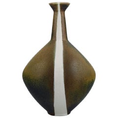 Gabi Citron-Tengborg for Gustavsberg, Buckla Vase in Glazed Stoneware
