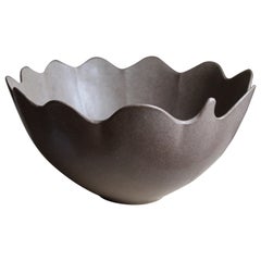 Gabi Citron Tengborg, Organic Bowl, Glazed Stoneware, Gustavsberg, 1960s
