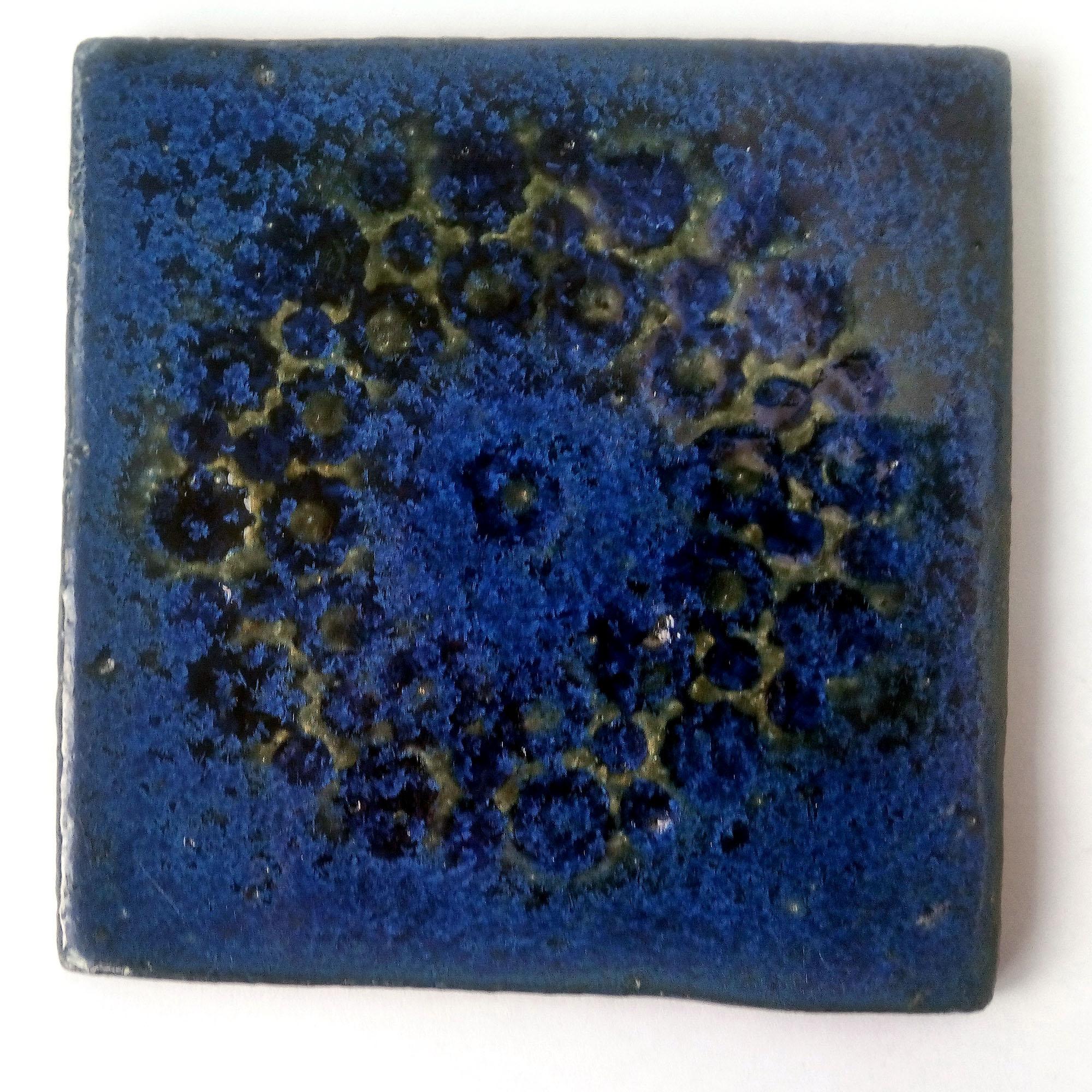 Gabi Citron-Tengborg, Own Workshop, Lund, Ceramic and Teak Coffee Table, 1960s For Sale 3