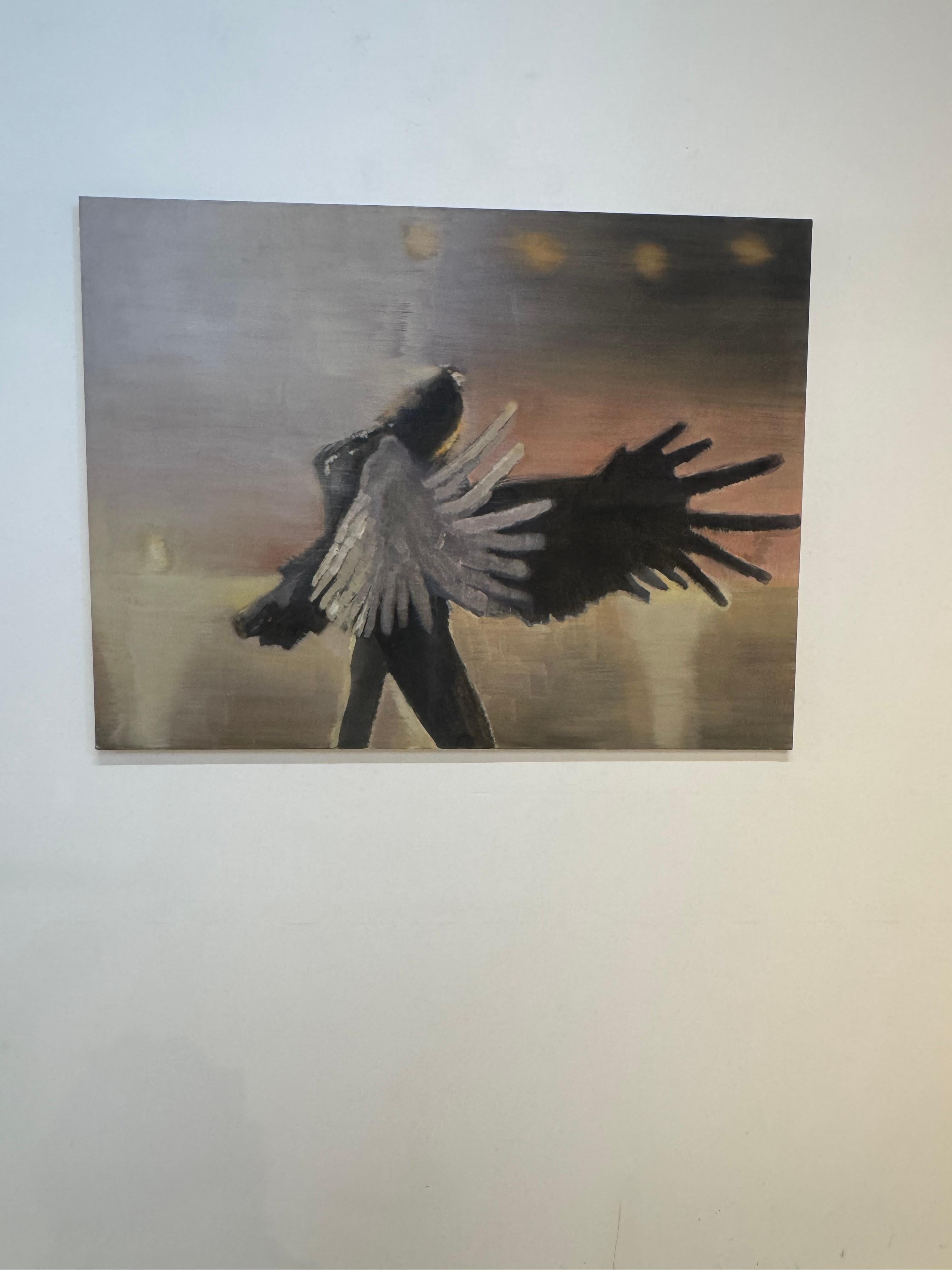 Contemporary Ölgemälde auf Leinwand - 