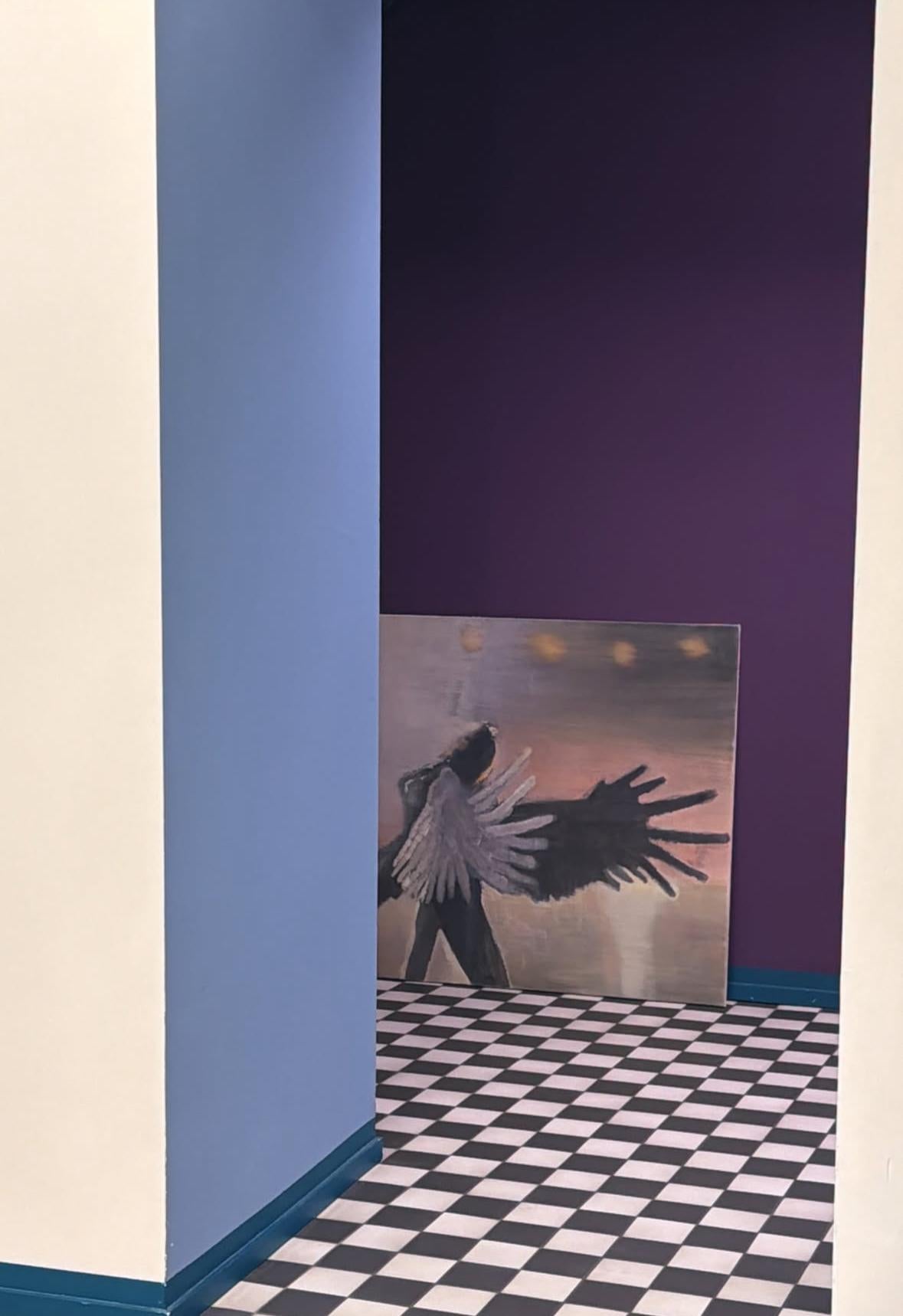 Contemporary Ölgemälde auf Leinwand - 