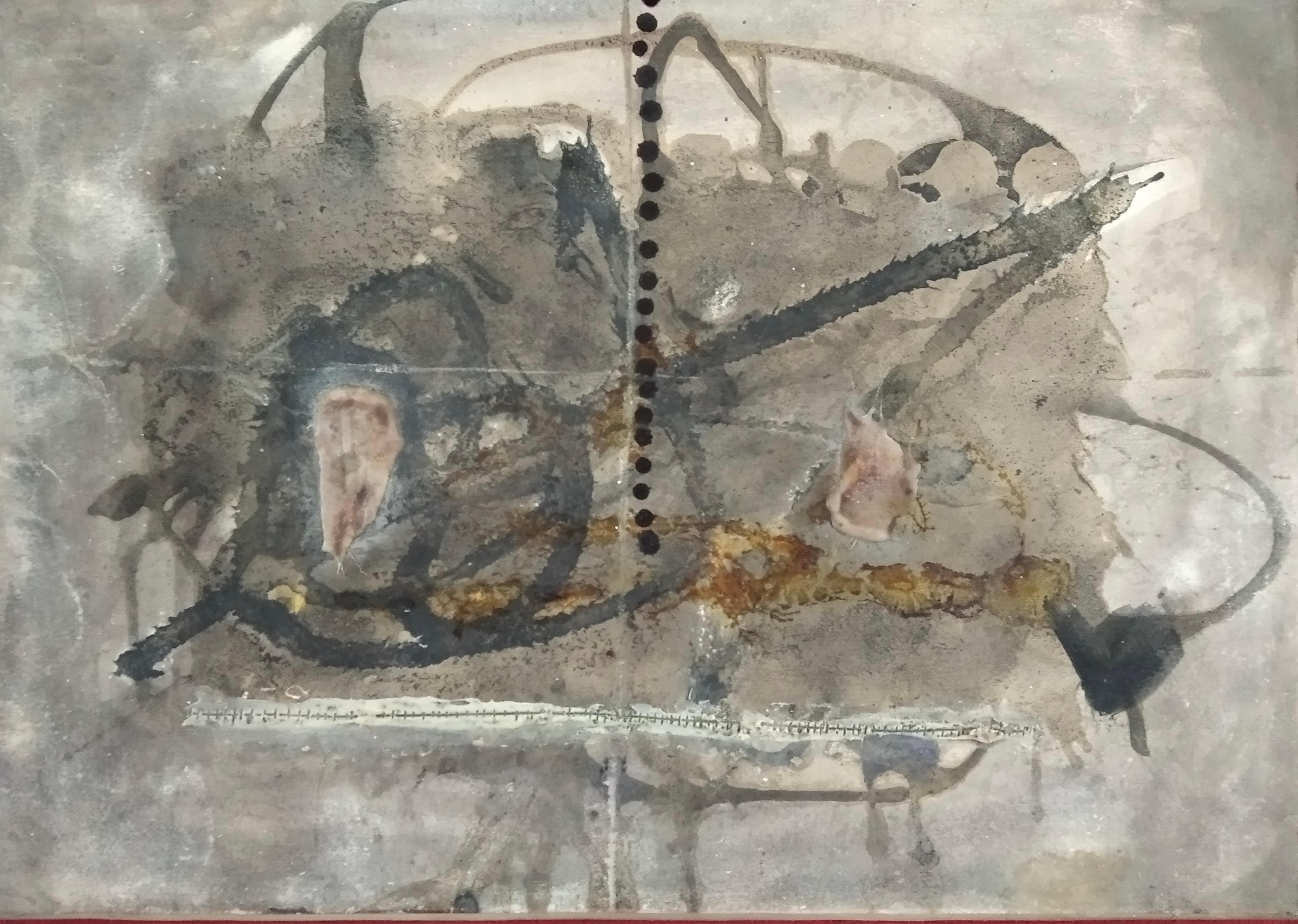 Abstract Painting di Gabino Rey Santiago - Senza titolo