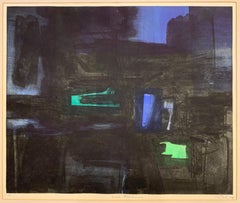 Vintage Dark Landscape (abstract expressionist)