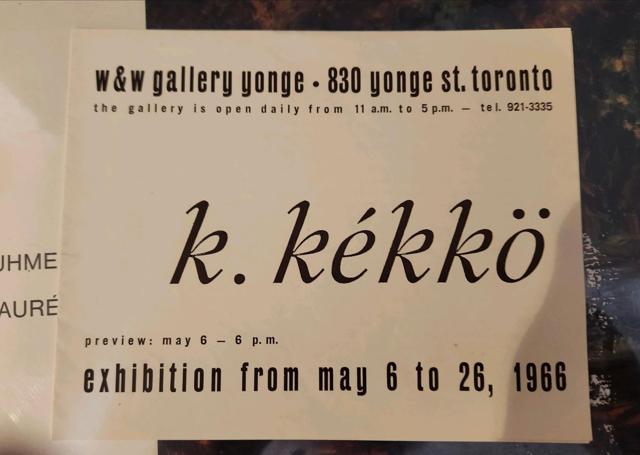 Paesaggio tedesco post-impressionista di Gabor K. Kekko con Libro 2