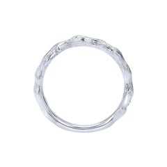 Golding Co, bracelet fantaisie en or blanc avec diamants