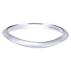 Gabriel und Co Weißgold geschwungener Ring