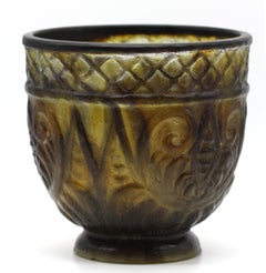 Gabriel Argy-Rousseau Pate de Verre Glass Vase