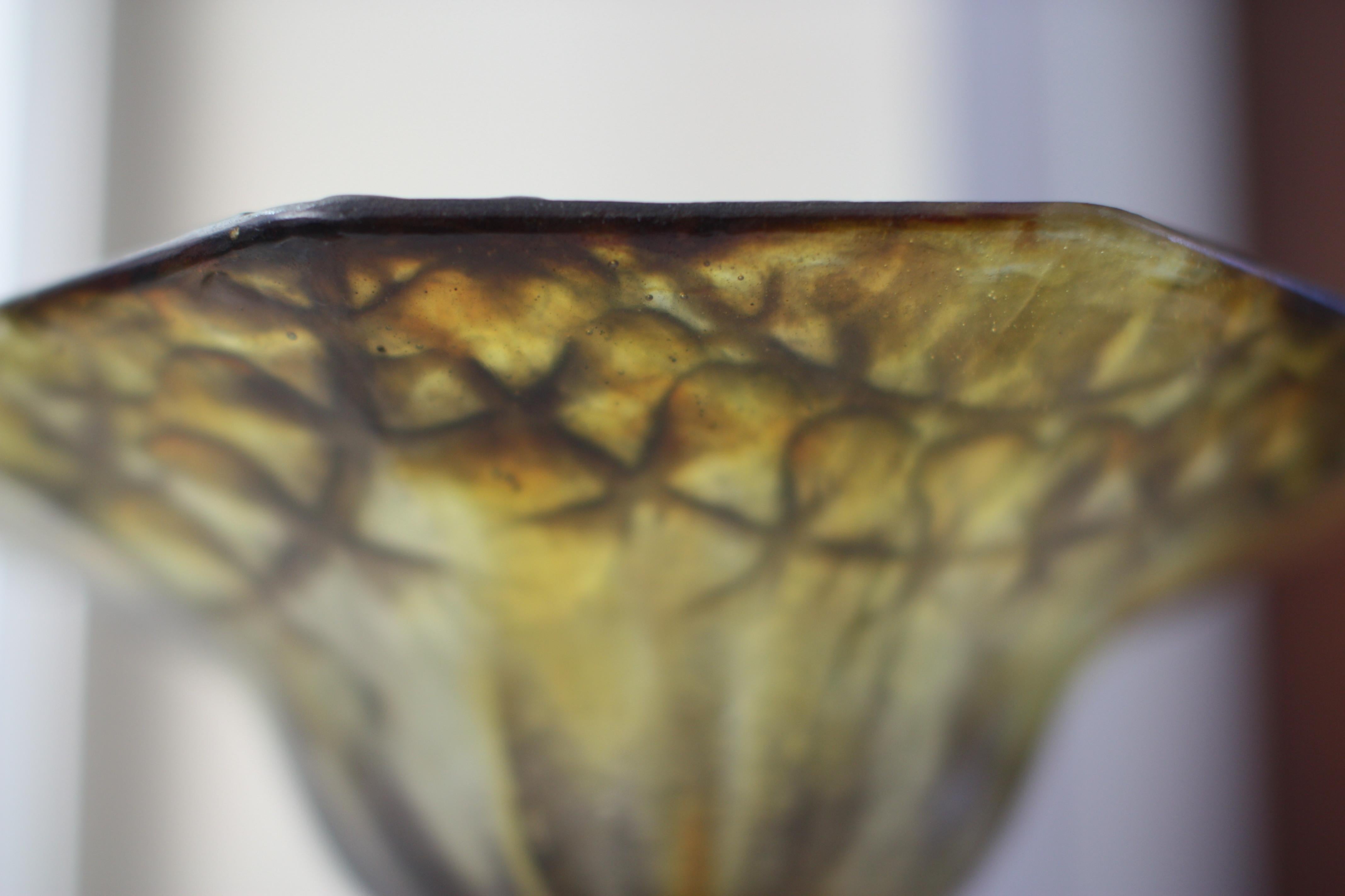 Gabriel Argy-Rousseau a Fine Pâte-de-verre 'Crystal' Vase, France 1