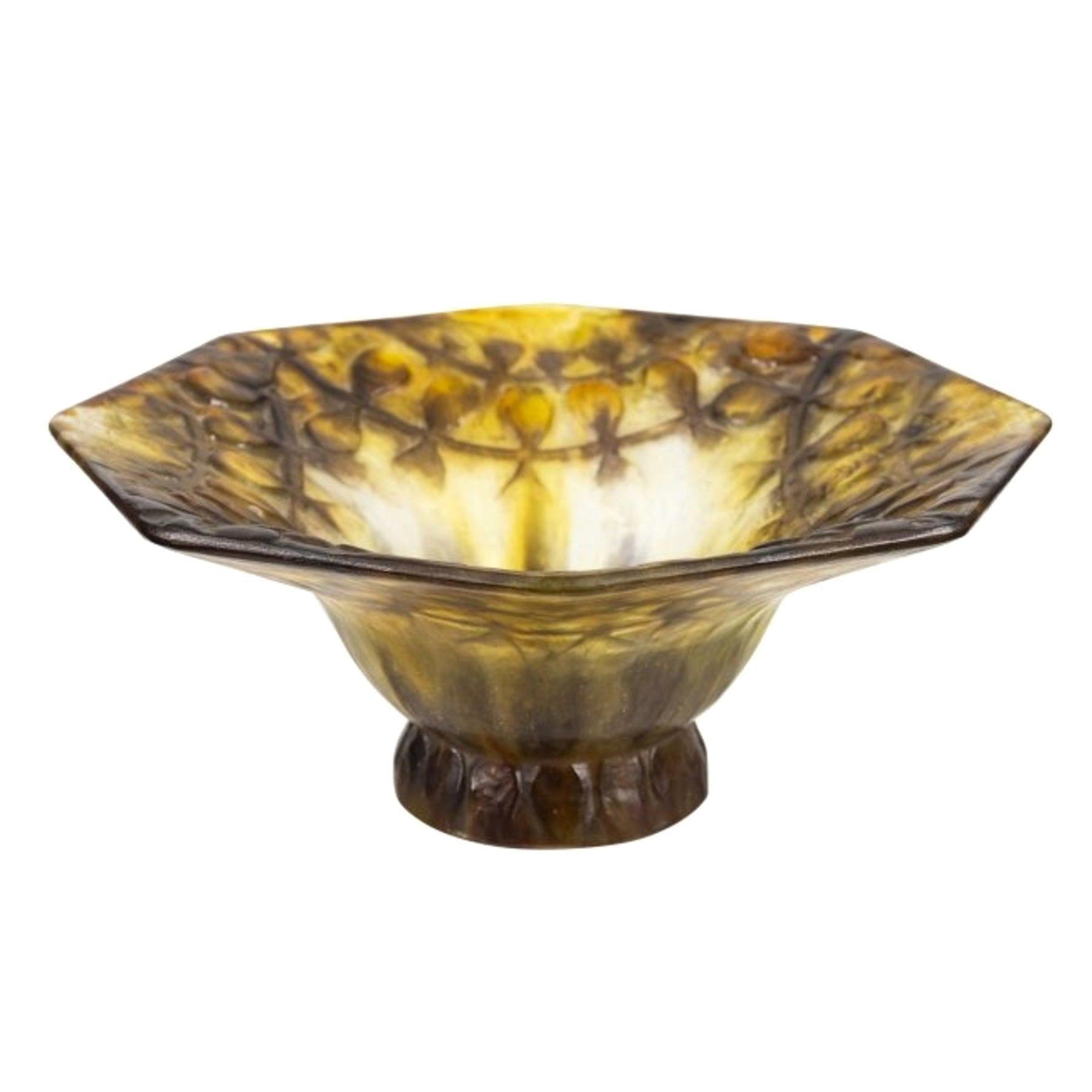 Gabriel Argy-Rousseau a Fine Pâte-de-verre 'Crystal' Vase, France