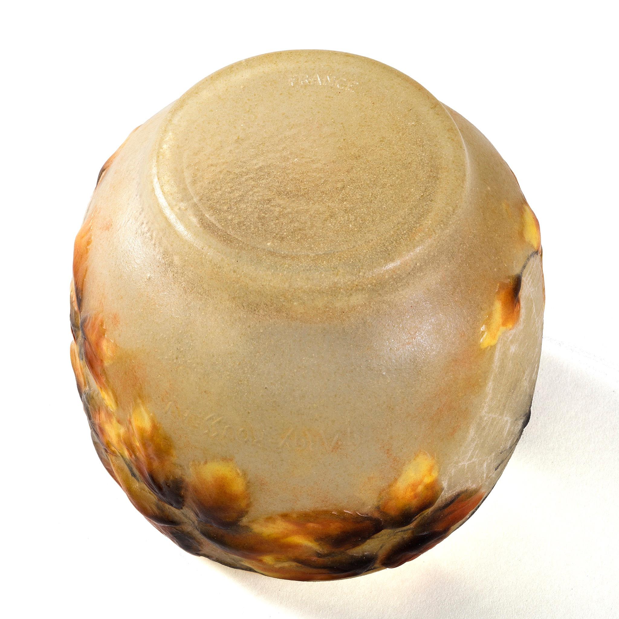 Vaso in Pâte de Verre 
