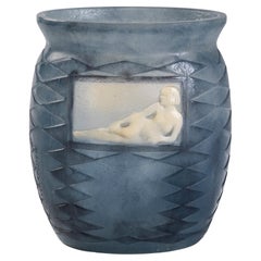 Gabriel Argy-Rousseau Pâte-de-verre “Farniente” Vase