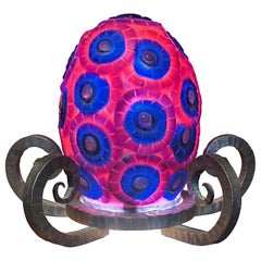 Gabriel Argy-Rousseau – “Poulpe” Pâte de Verre Veilleuse 1923