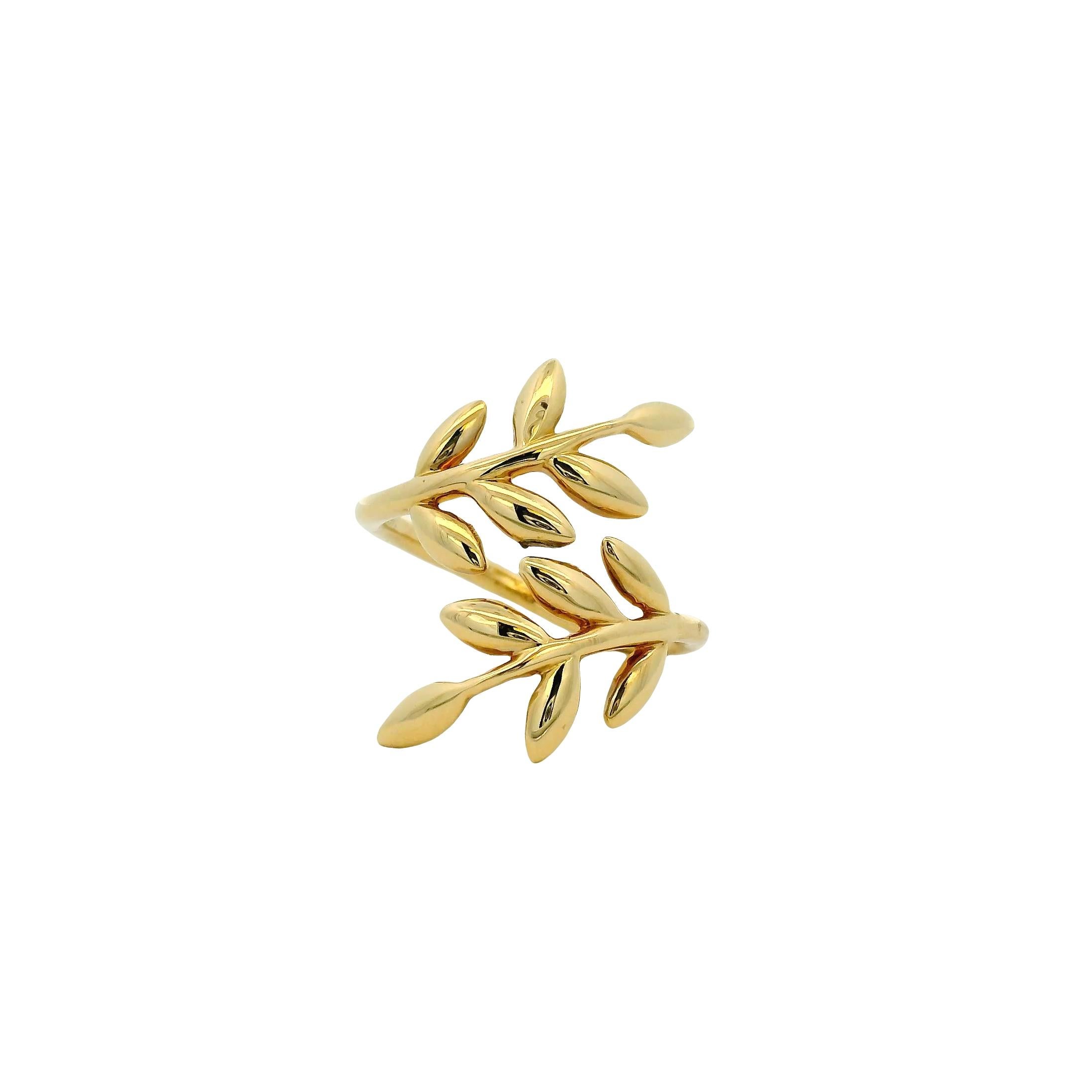 Gabriel & Co. Anello Bypass con Foglia d'Olivo in oro giallo 14k

Questo bellissimo anello Gabriel Leaf Bypass è in ottime condizioni ed è pronto per essere spedito!

Dettagli dell'anello: Questo anello è realizzato in oro giallo 14 carati e