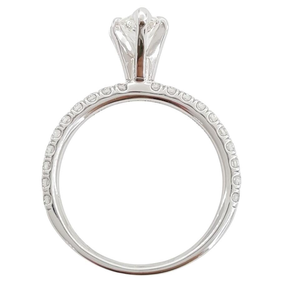 Contemporary Gabriel & Co. 1.53 ct Marquise Brilliant Cut Diamond Engagement Ring For Sale
