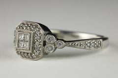 Gabriel & Co. Diamond Quad Ring