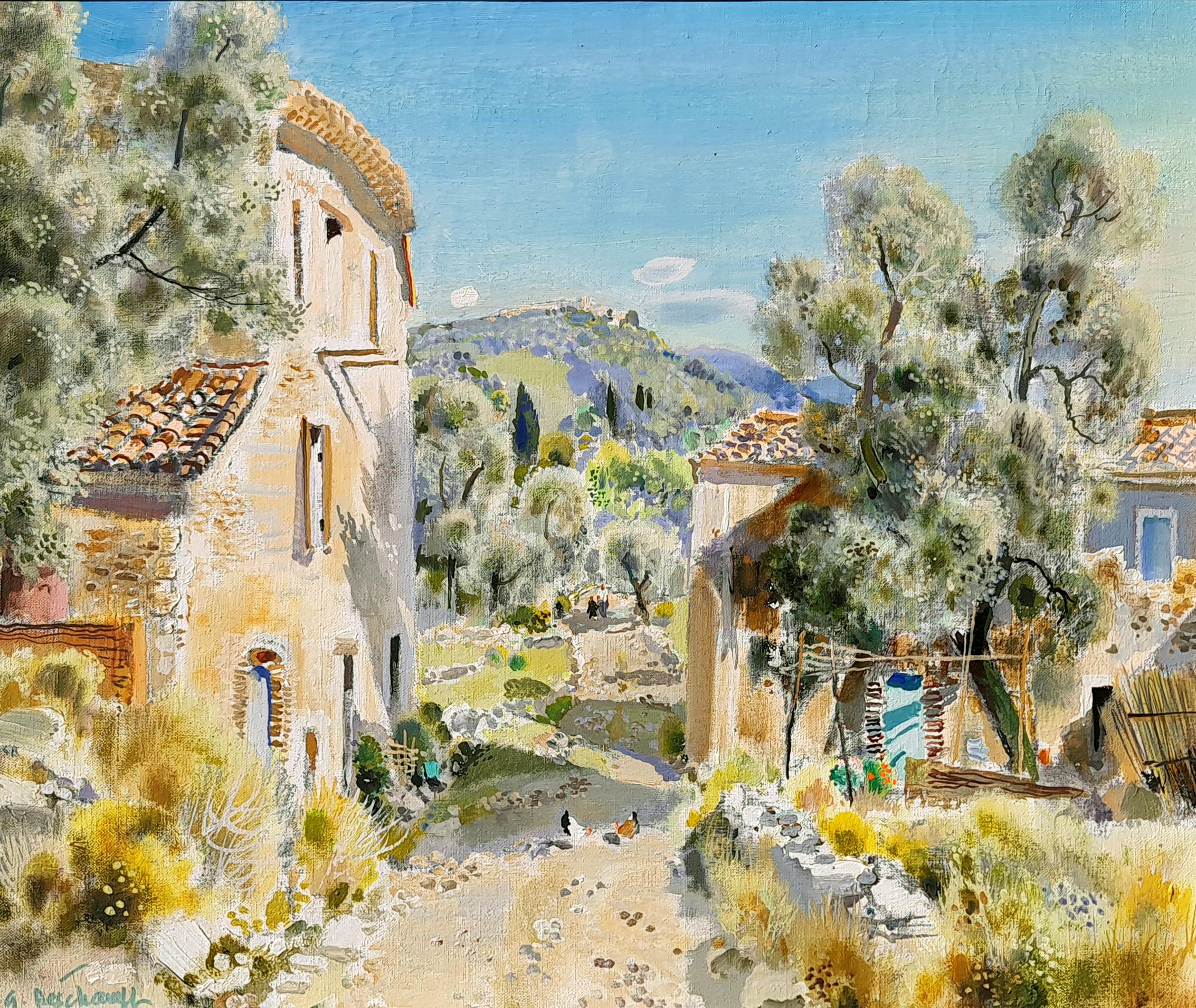 En Provence - Painting by Gabriel Deschamps