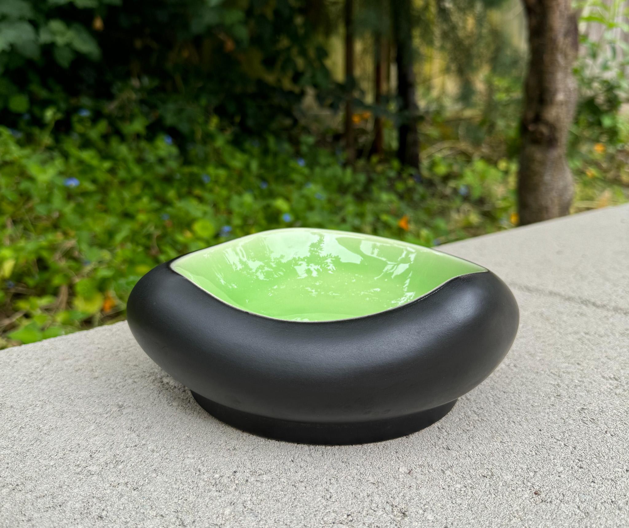 Mid-Century Modern Gabriel Emile Fourmaintraux Ceramic Bowl, France, 1950's For Sale