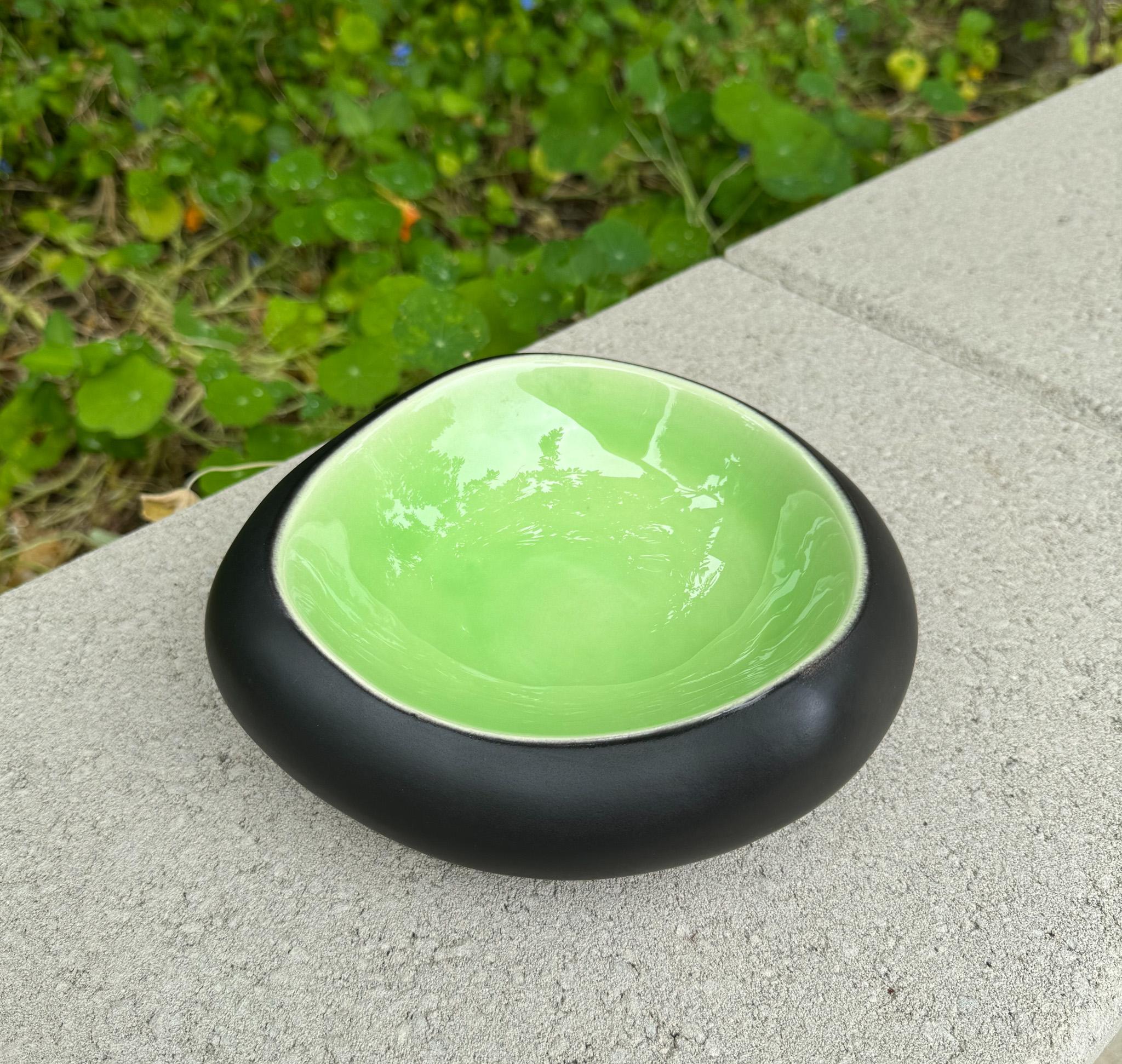 Gabriel Emile Fourmaintraux Ceramic Bowl, France, 1950's For Sale 3