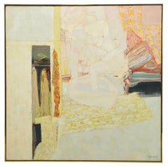 Monumental Gabriel Godard Abstract Oil on Canvas