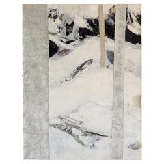 Gabriel Godard - Öl auf Leinwand - Schnee im Wald