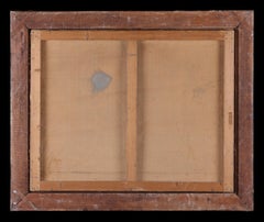 'Figure al ballo di notte'.  Pittura su tela di Gabriel Griffon