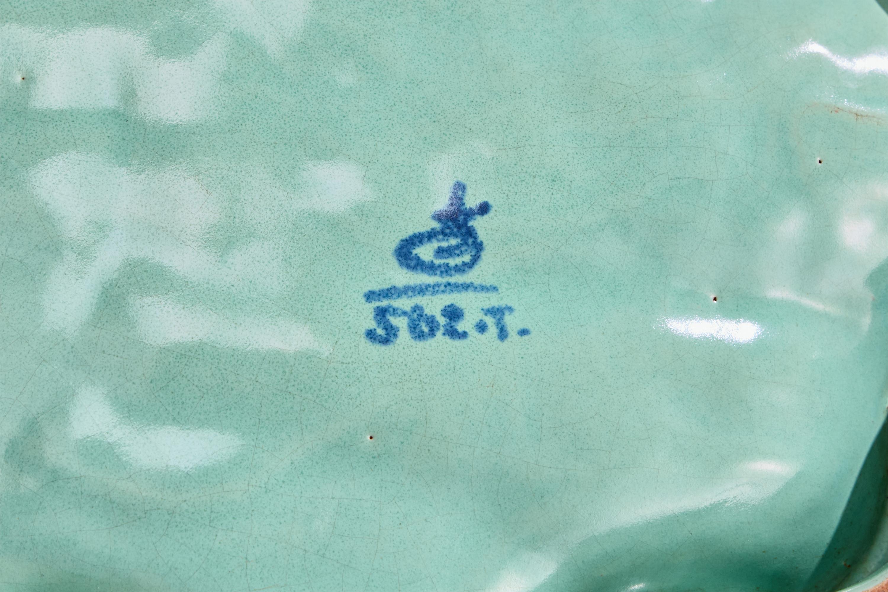 Gabriel Keramik, Piatto, Ceramica, Svezia, anni '30 in vendita 6