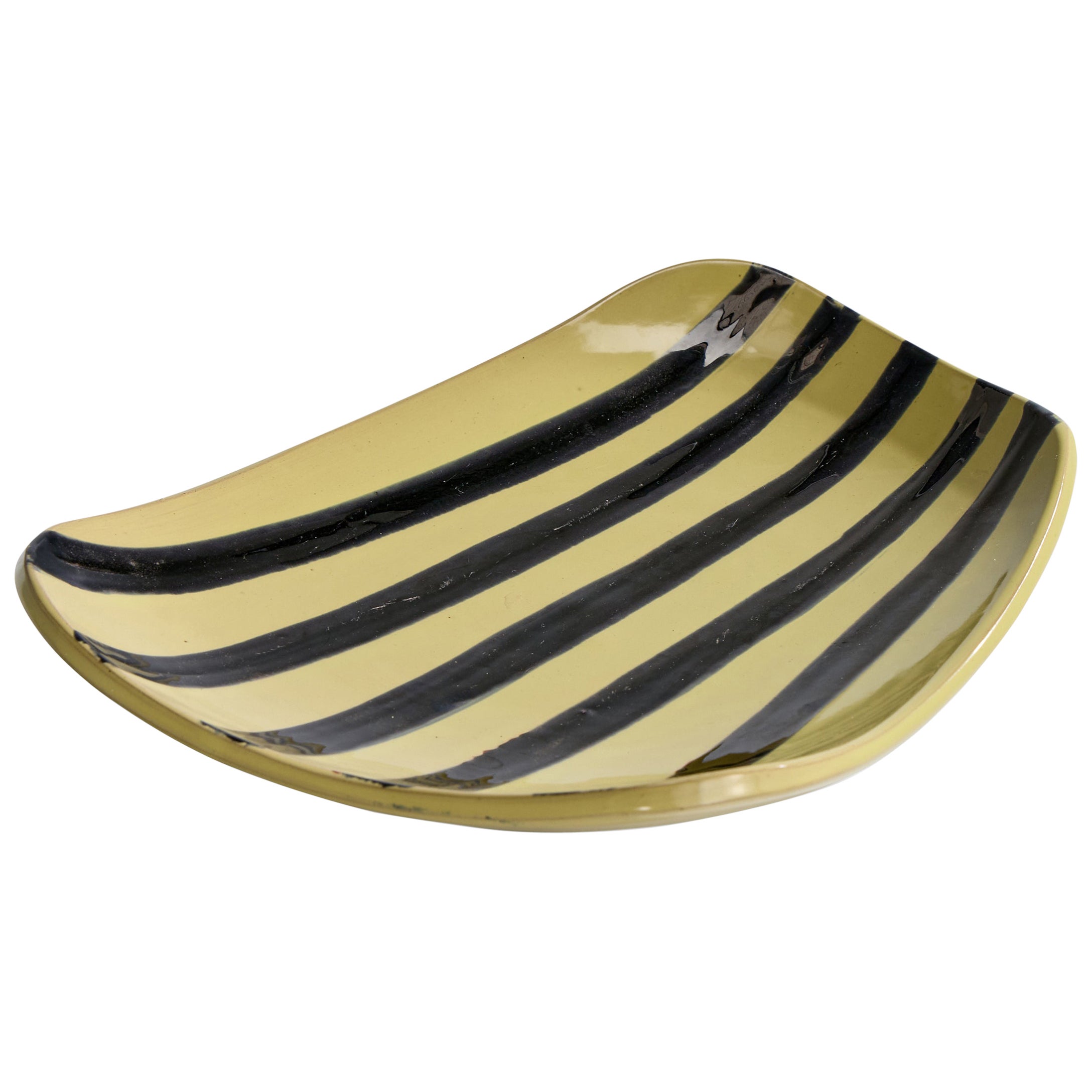 Gabriel Keramik, Dish, Ceramic, Sweden, 1950s
