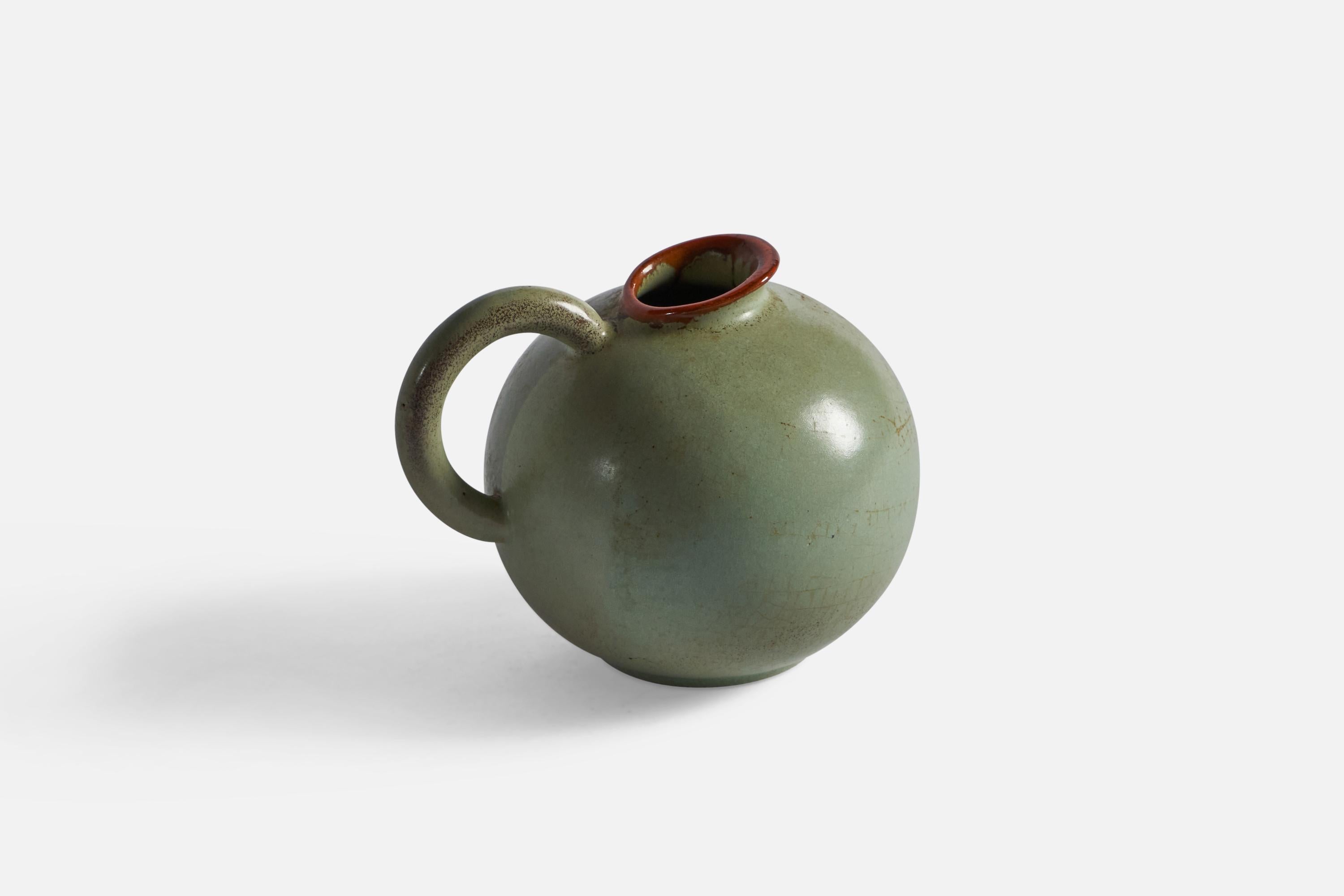 Gabriel Keramik, Krug, Steingut, Schweden, 1930er Jahre (Skandinavische Moderne) im Angebot