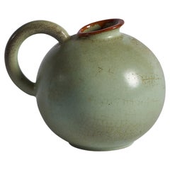 Vintage Gabriel Keramik, Pitcher, Earthenware, Sweden, 1930s