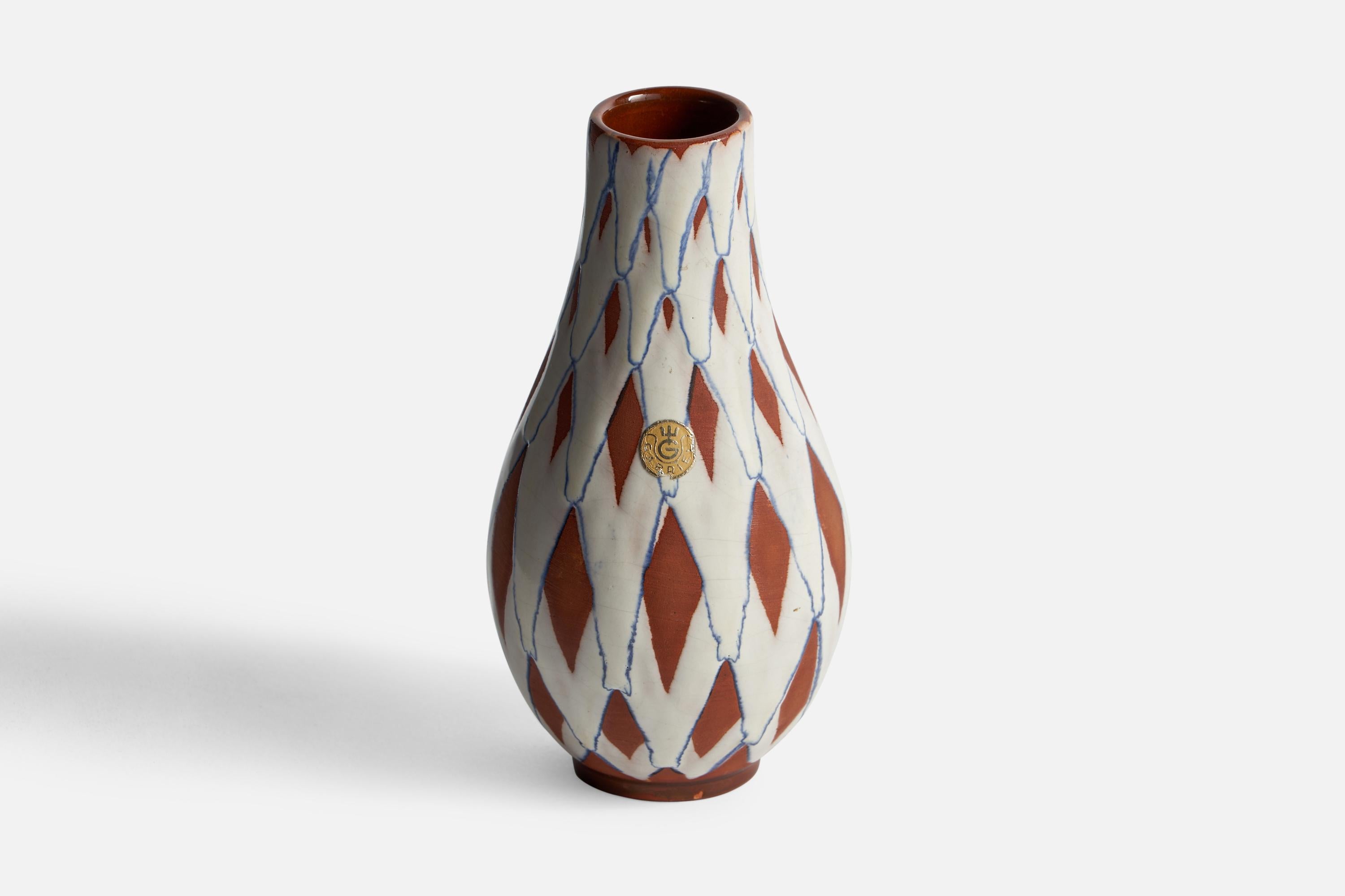 Gabriel Keramik, Vaso, Ceramica, Svezia, anni '40 in vendita 2