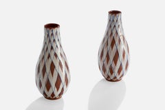 Gabriel Keramik, Vases, Ceramic, Sweden, 1940s