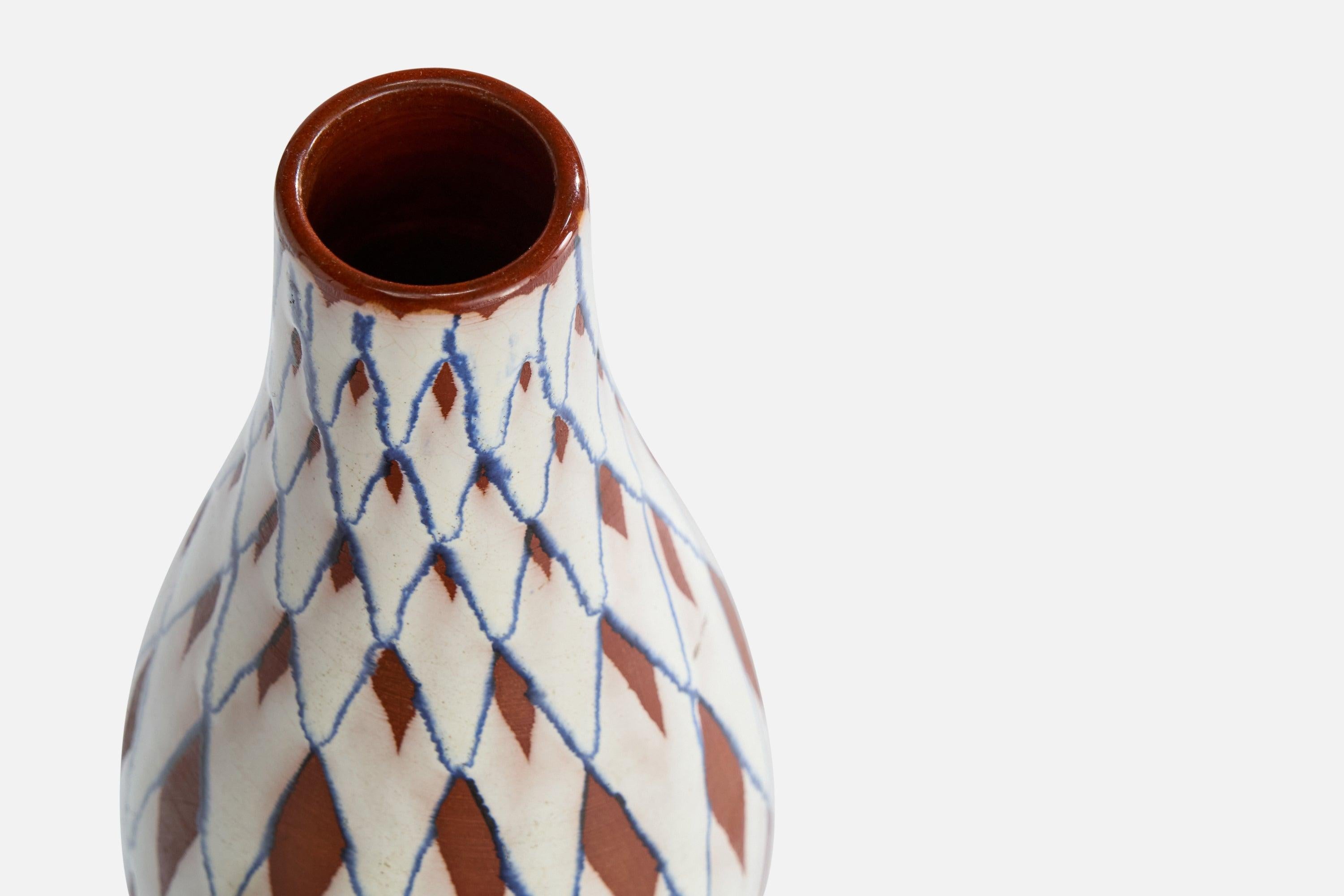 Metà XX secolo Gabriel Keramik, Vasi, Ceramica, Svezia, anni '40 in vendita