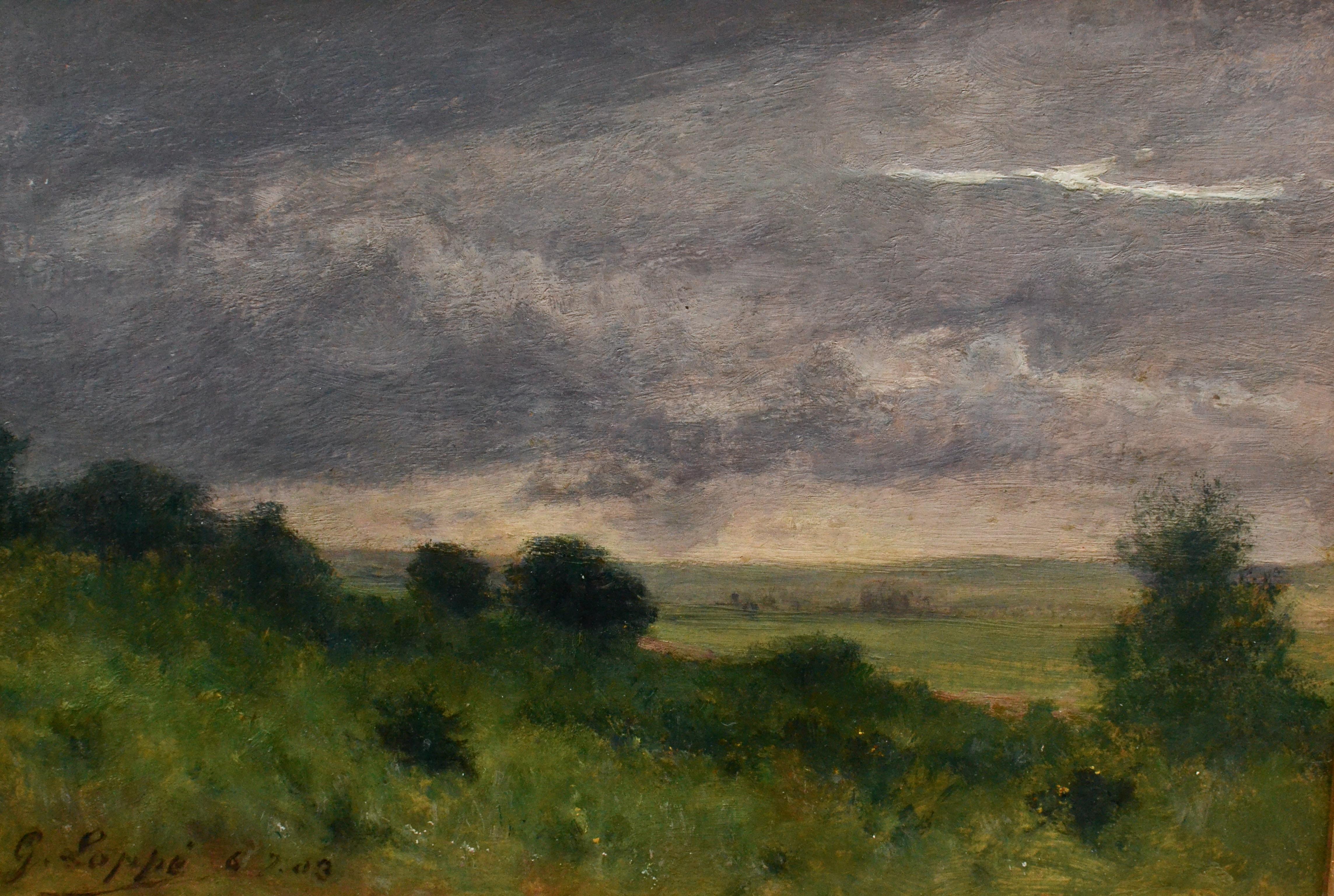 Harrogate  Paesaggio - Landscape Painting Marrone di Gabriel Loppé