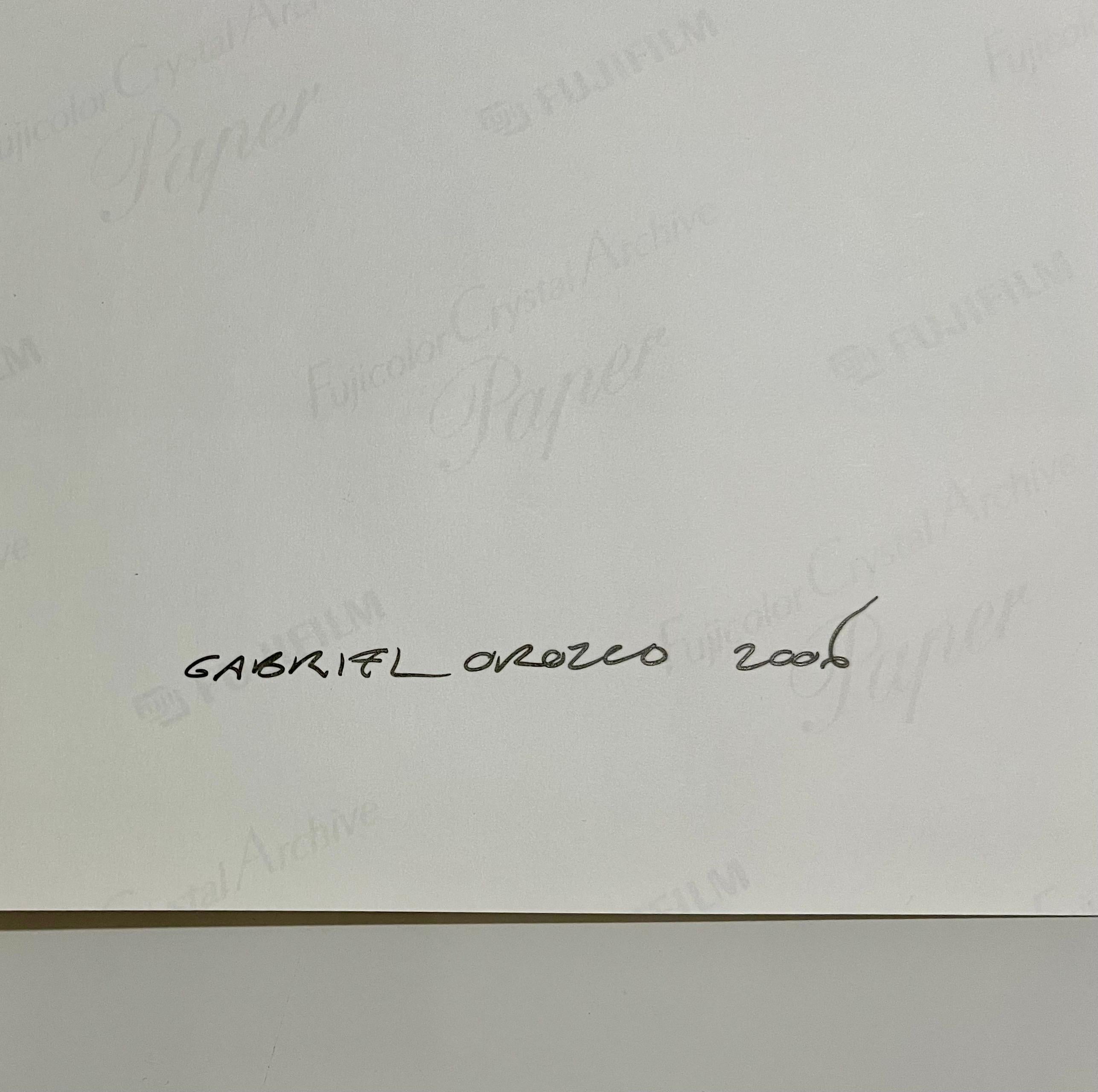 Fotografía grande Dot Ball Fotografía cromogénica Gabriel Orozco Arte mexicano 6