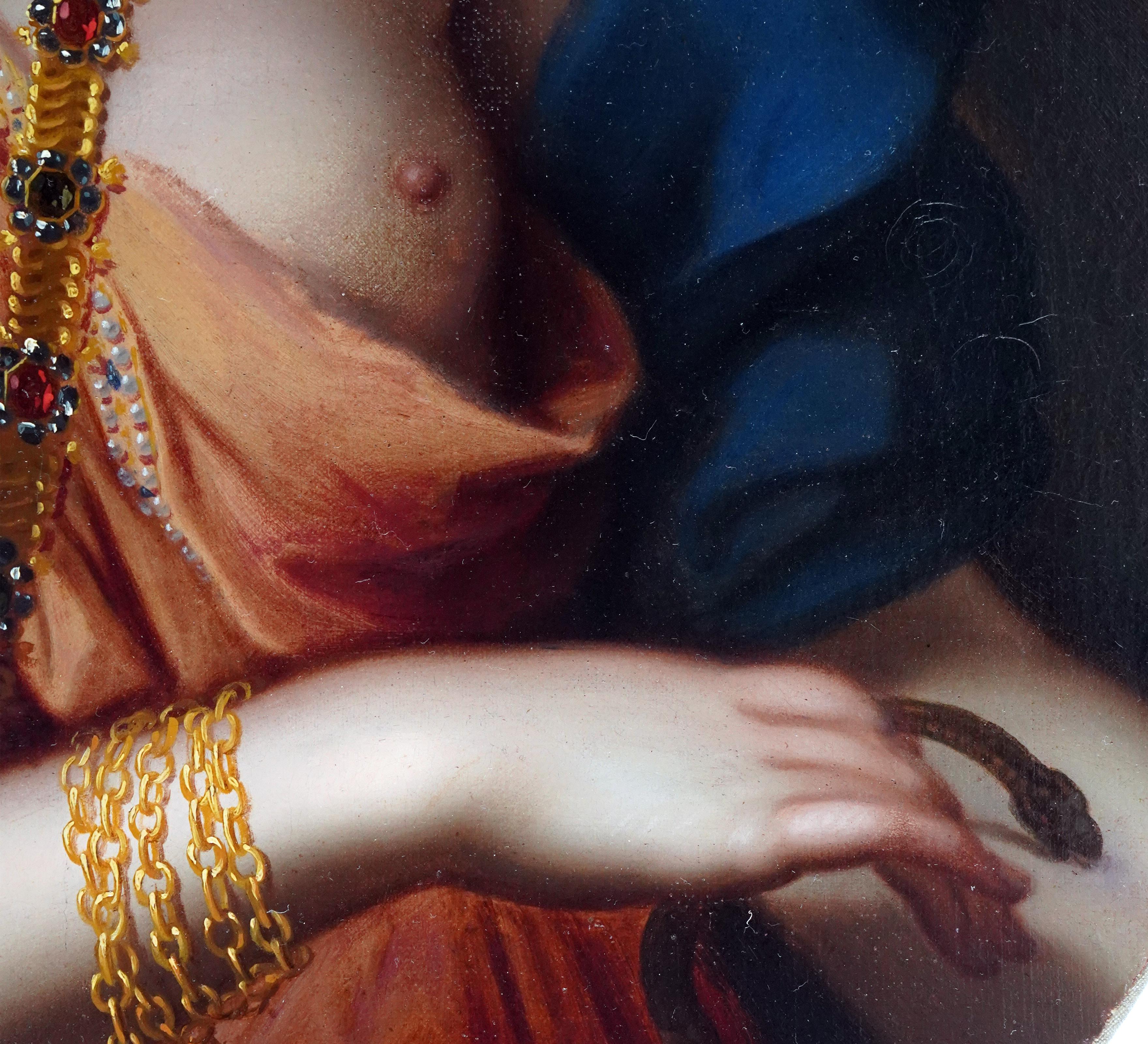 Cleopatra - Maîtres anciens Painting par Gabriel Revel