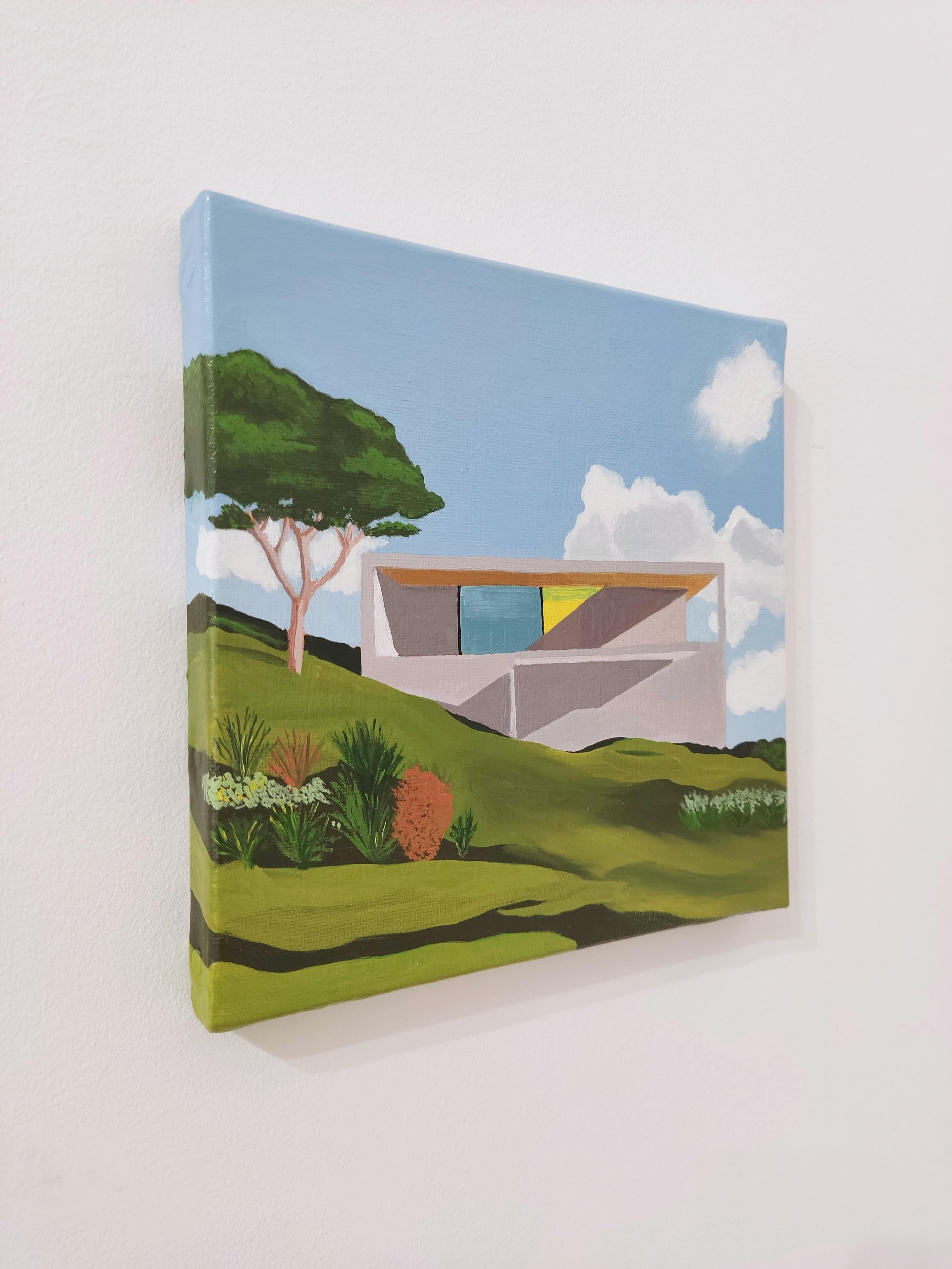 En la ventana, Pintura al óleo, Arquitectura, Jardín en venta 1