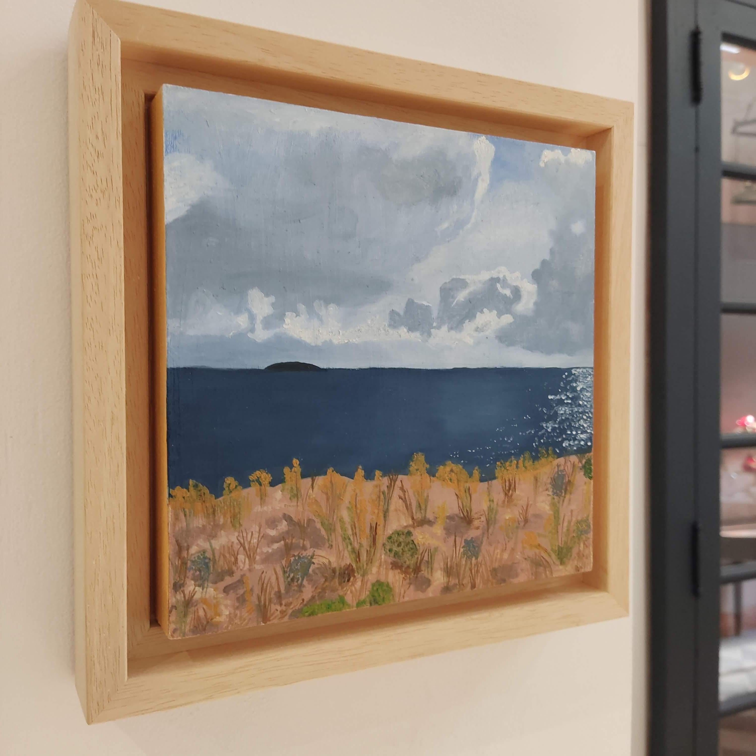 Ciel et Terre - Oil Painting, Landscape, Seaside For Sale 2