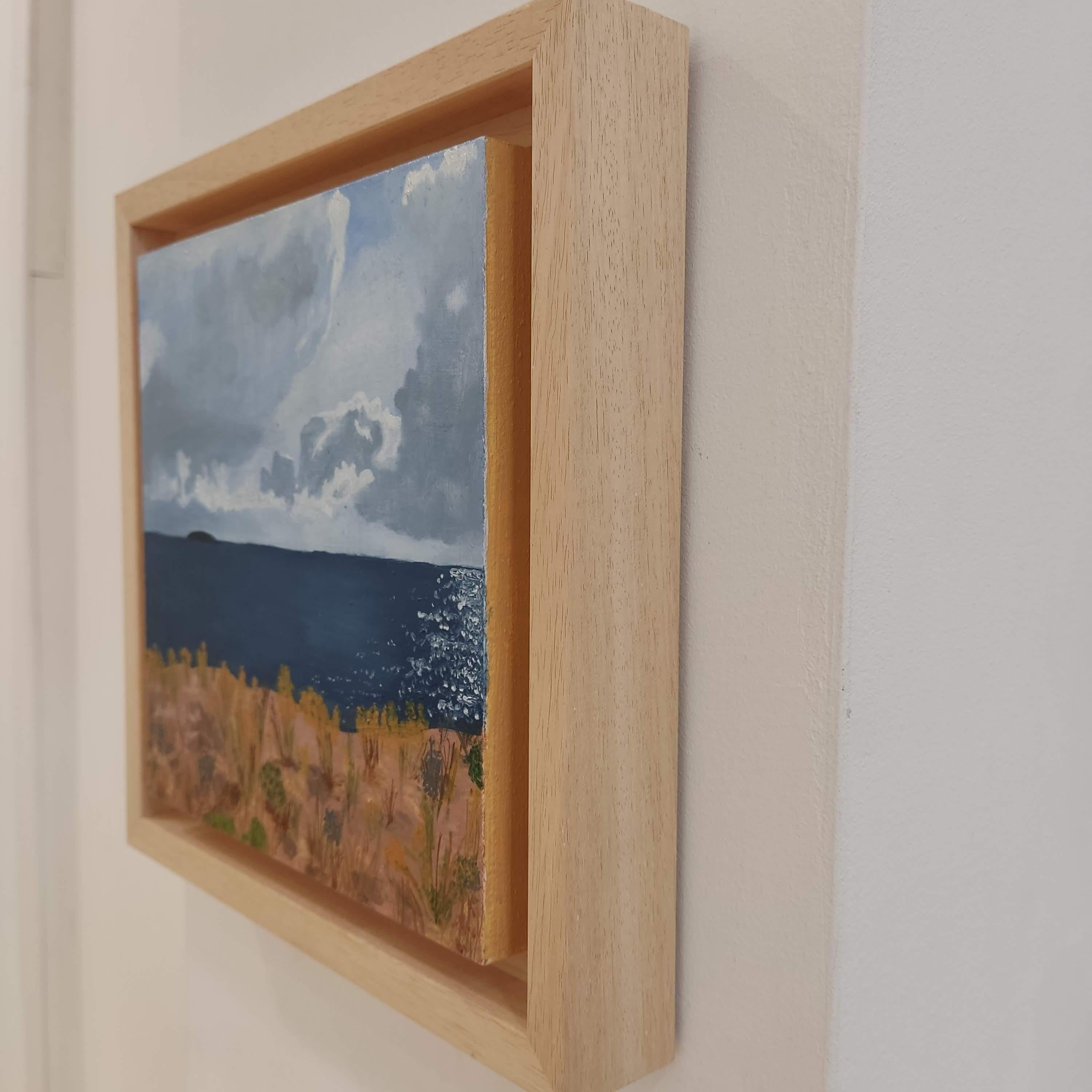Ciel et Terre - Oil Painting, Landscape, Seaside For Sale 3