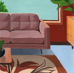 Fenêtre sur lac, Pittura a olio, Interior Design, Spazio abitativo